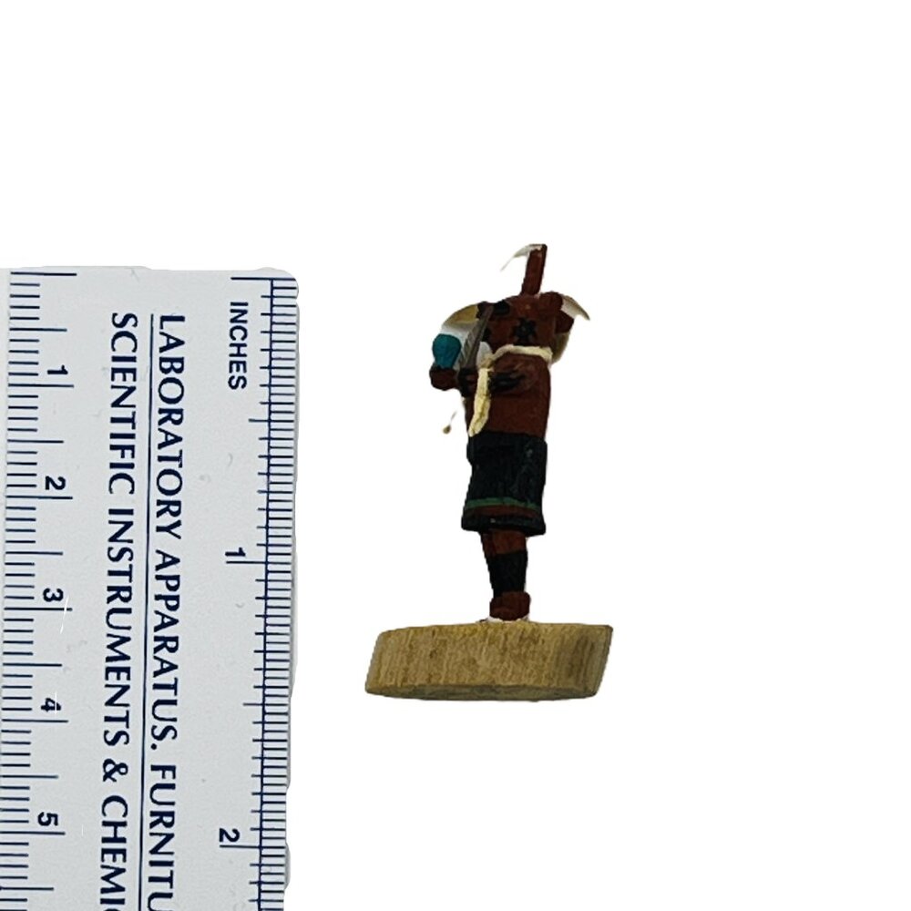 Handmade Miniature 1.5" (app.) Kachina Doll - "Mudhead" - Picture 2 of 8
